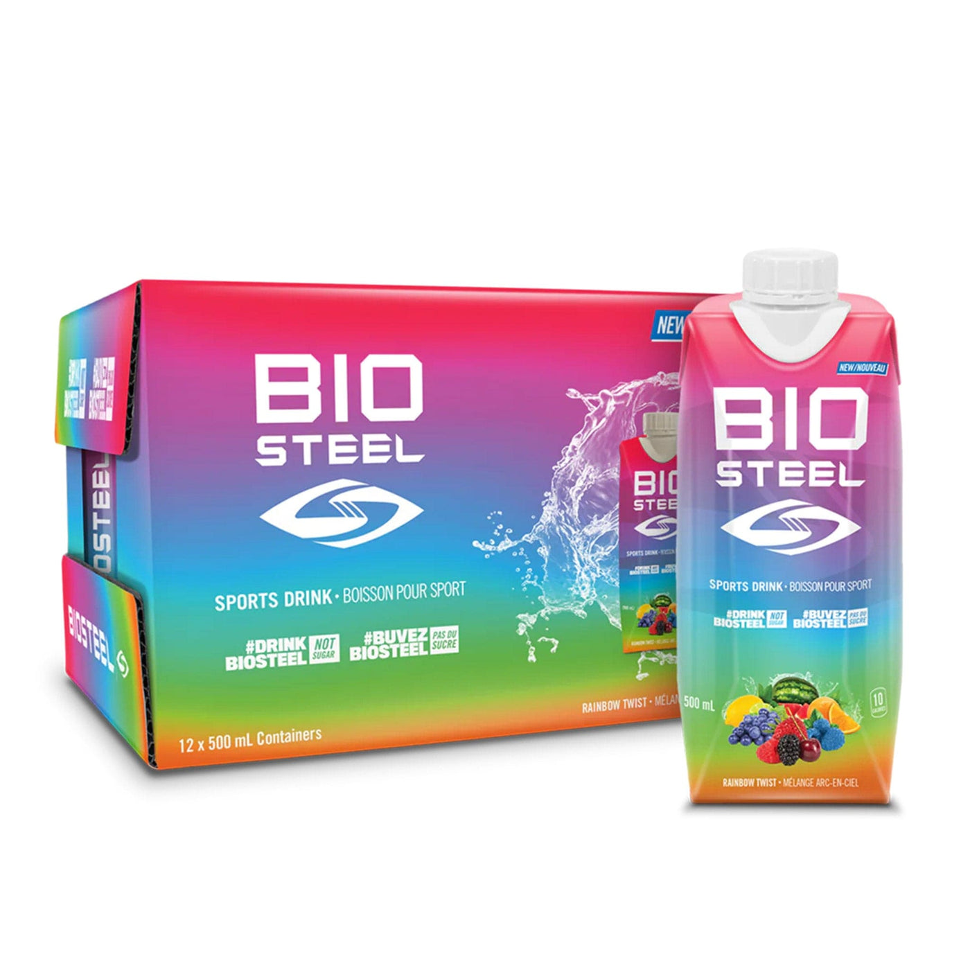 BioSteel Ready to Drink Sports Drink - Rainbow Twist - The Hockey Shop Source For Sports