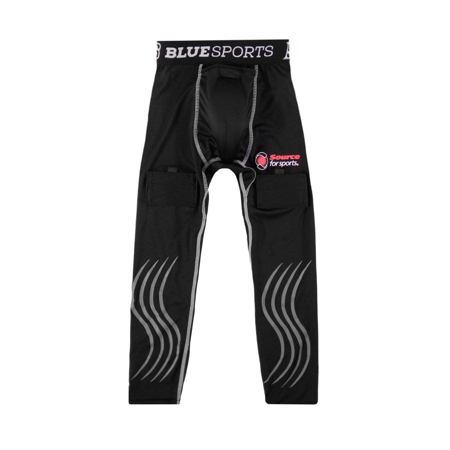 Blue Sports Senior Compression Jock Pants - The Hockey Shop Source For Sports