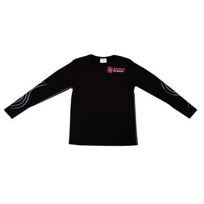 Blue Sports Compression Long Sleeve Youth Shirt - The Hockey Shop Source For Sports