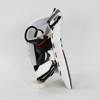 Brian's Full Sets (Demo) Brian's OPTiK Senior Goalie Blocker - Demo B - White / Red / Black / Regular - TheHockeyShop