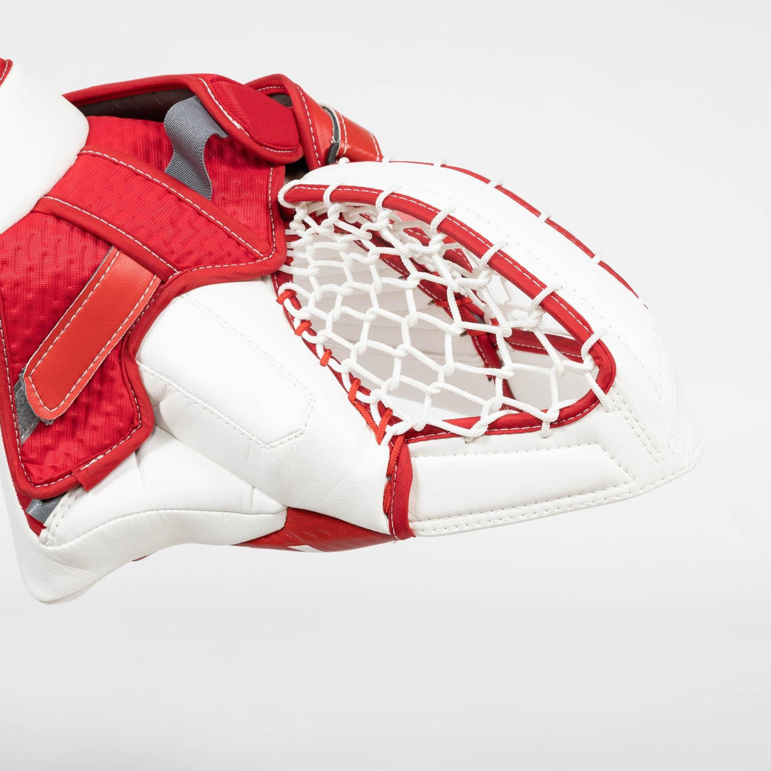Warrior Ritual G6 E+ Intermediate Goalie Catcher | TheHockeyShop.com