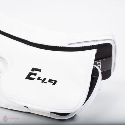 CCM Extreme Flex E4.9 Intermediate Goalie Blocker - Source Exclusive