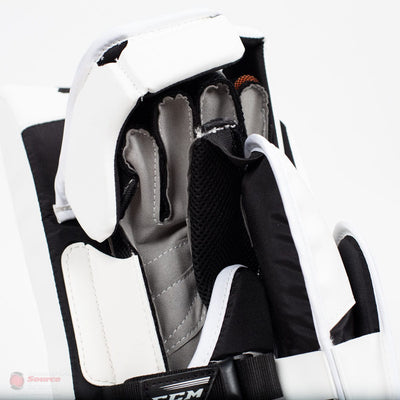 CCM Extreme Flex E4.9 Intermediate Goalie Blocker - Source Exclusive