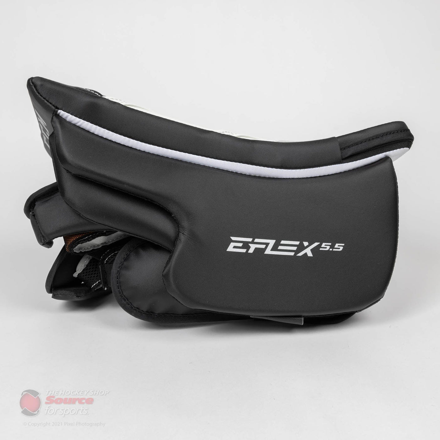 CCM Extreme Flex E5.5 Senior Goalie Blocker - Source Exclusive