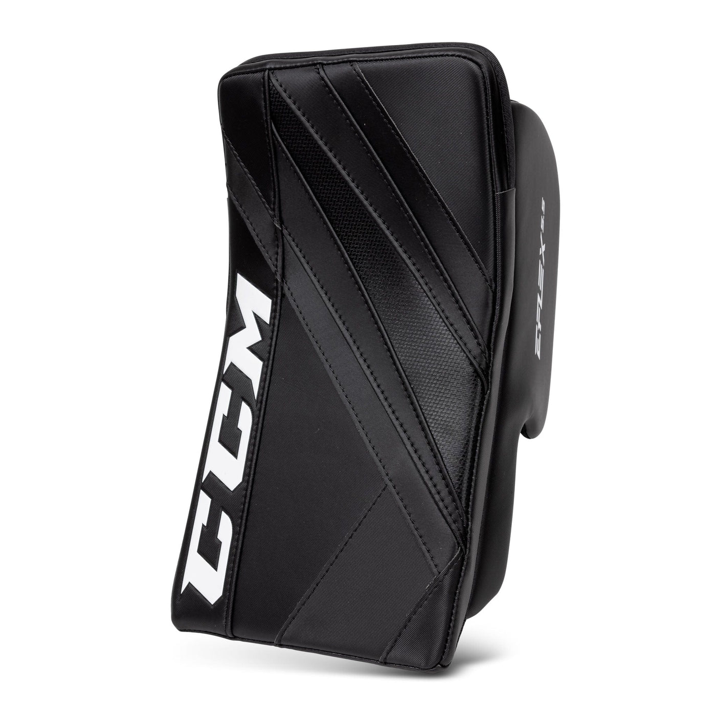 CCM Extreme Flex E5.5 Senior Goalie Blocker - Source Exclusive
