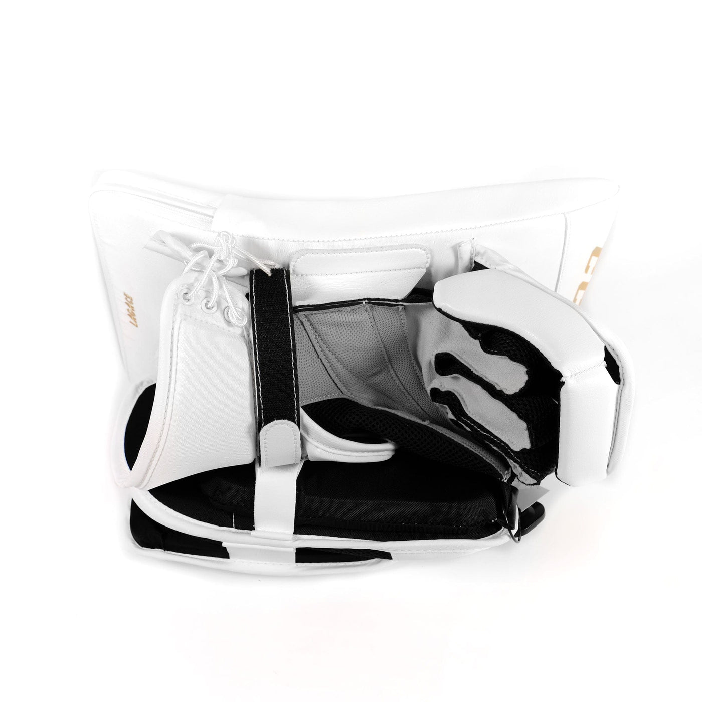 CCM Extreme Flex 4 Pro Stock Senior Goalie Catcher & Blocker - Maxime Lagace - The Hockey Shop Source For Sports
