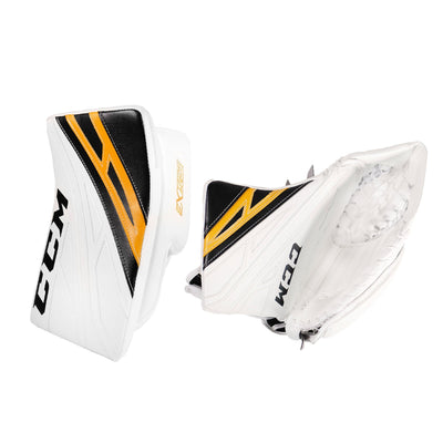 CCM Extreme Flex 4 Pro Stock Senior Goalie Catcher & Blocker - Maxime Lagace - The Hockey Shop Source For Sports