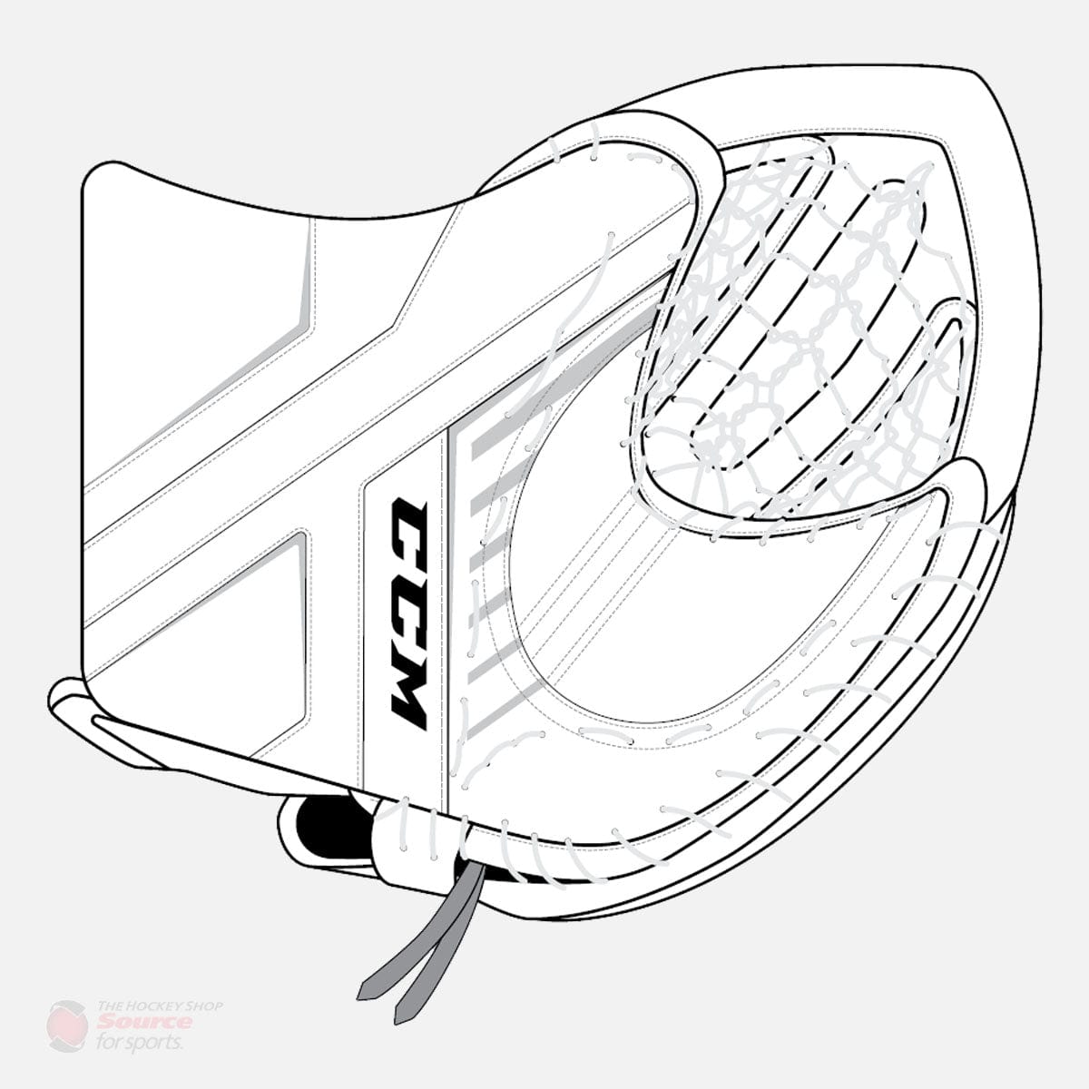 CCM Axis A1.9 Intermediate Goalie Catcher