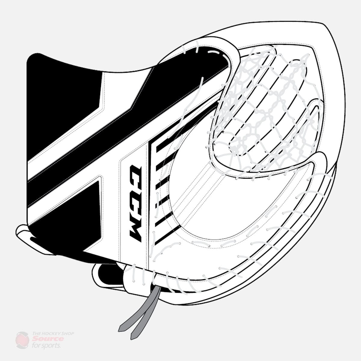 CCM Axis A1.9 Intermediate Goalie Catcher