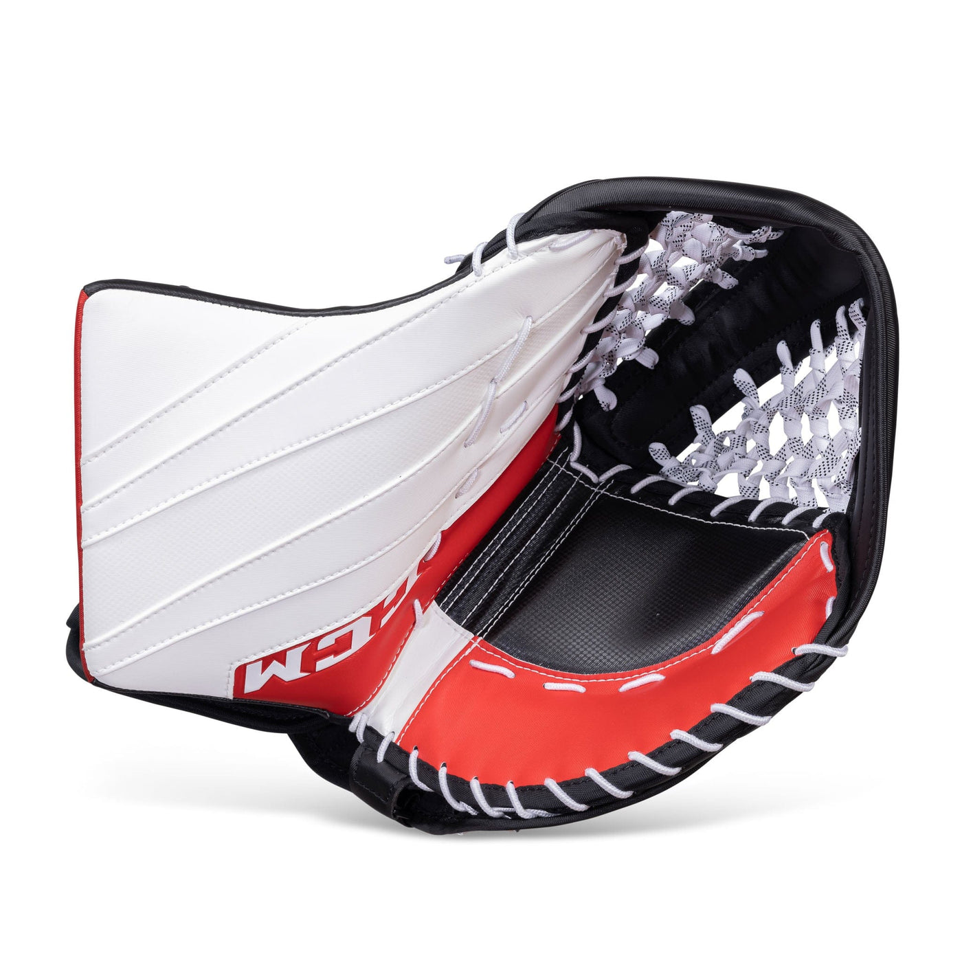 CCM Catchers CCM Extreme Flex E5.5 Senior Goalie Catcher - Source Exclusive Chicago Blackhawks / Regular - TheHockeyShop