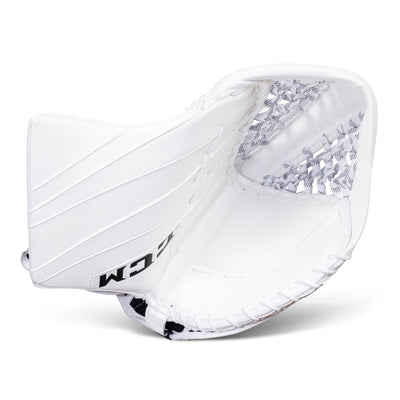 CCM Catchers CCM Extreme Flex E5.5 Senior Goalie Catcher - Source Exclusive White / Regular - TheHockeyShop