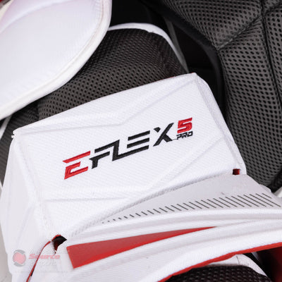 CCM Extreme Flex 5 Senior Chest & Arm Protector - White / Grey / Red
