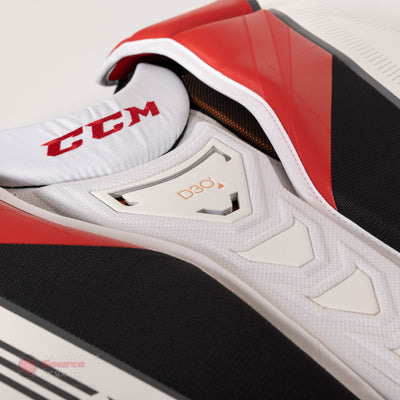 CCM Extreme Flex 5 Senior Chest & Arm Protector - White / Grey / Red
