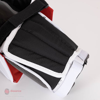 CCM Extreme Flex 5 Senior Chest & Arm Protector - White / Grey / Red
