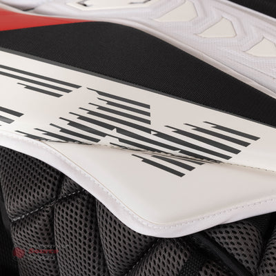 CCM Extreme Flex 5 Senior Chest & Arm Protector - White / Grey / Red