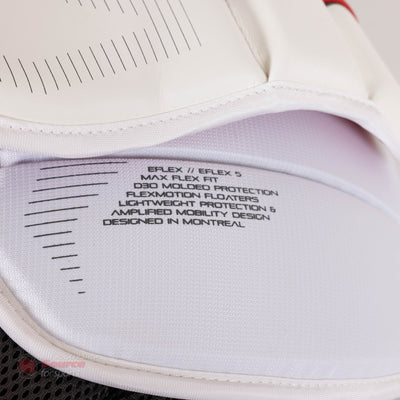 CCM Extreme Flex 5 Senior Chest & Arm Protector - White / Grey / Red