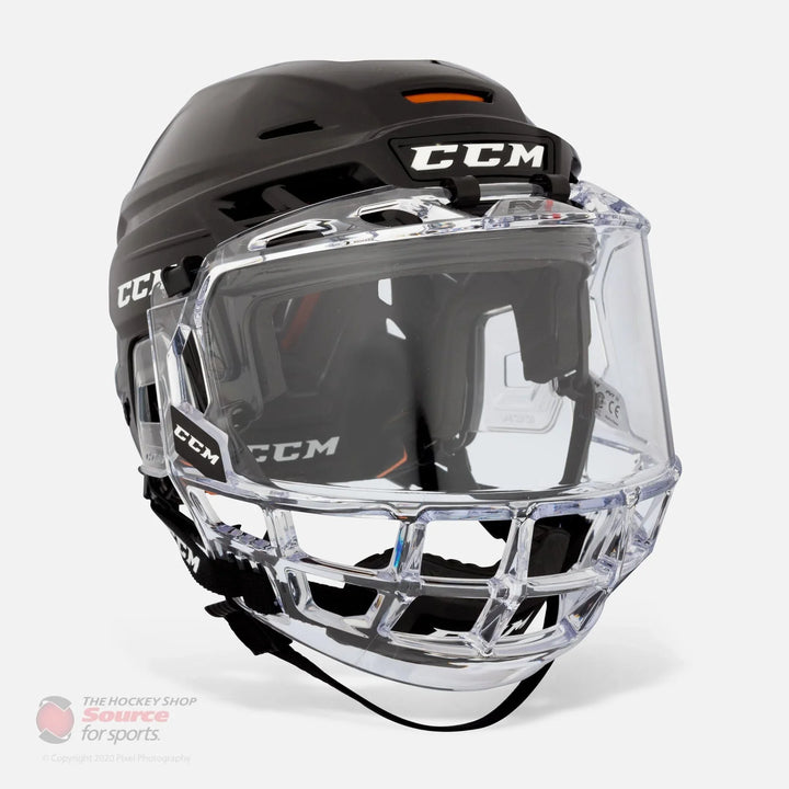 Youth Hockey Helmet CCM FV1 Junior Hockey Visor Anti-Fog Full