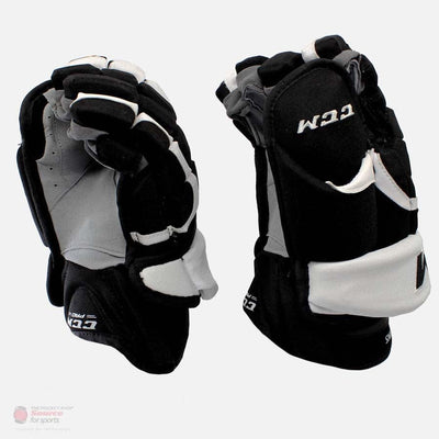 CCM HG12SP Pro Stock Hockey Gloves - Pittsburgh Penguins