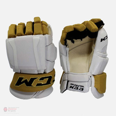 CCM HGCLPRSP Pro Stock Hockey Gloves - Vegas Golden Knights