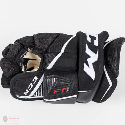 CCM Jetspeed FT1 Junior Hockey Gloves