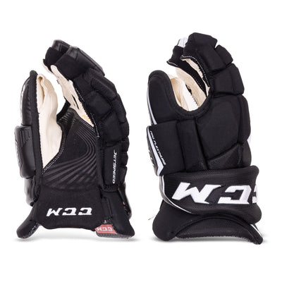 CCM Gloves CCM Jetspeed FT4 Pro Senior Hockey Gloves Black / White / 13" - TheHockeyShop