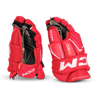 CCM Tacks AS-V Senior Hockey Gloves - The Hockey Shop Source For Sports