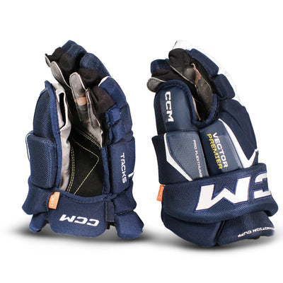 CCM Tacks Vector Premier Senior Hockey Gloves - The Hockey Shop Source For Sports