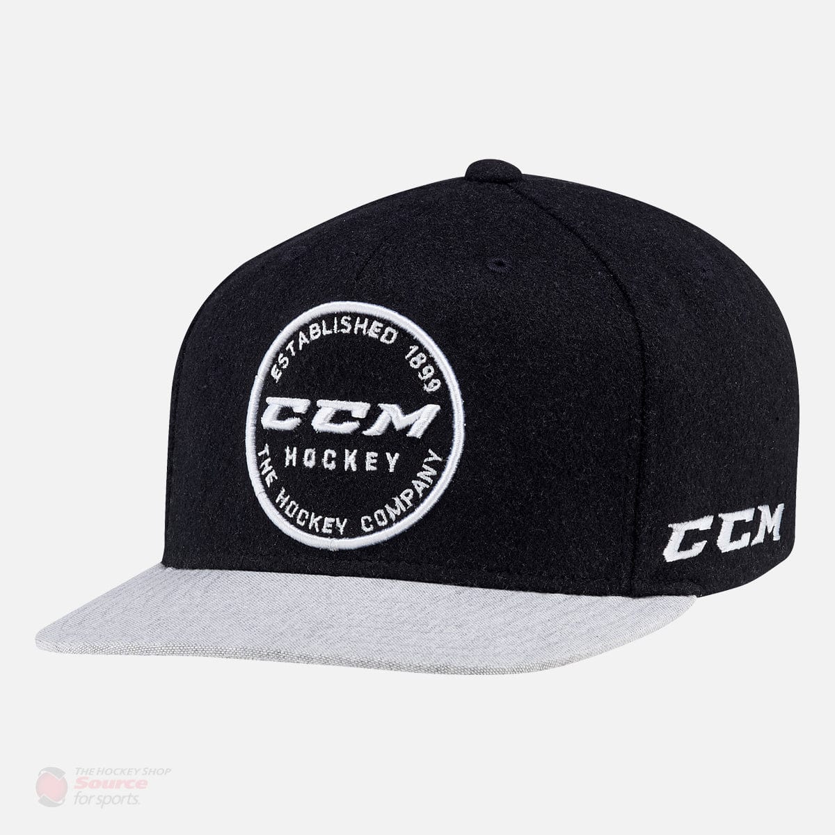 CCM Academy Flat Visor Snapback Hat