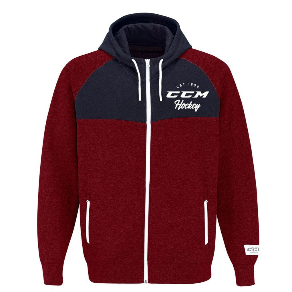 CCM Academy Full-Zip Mens Hoody