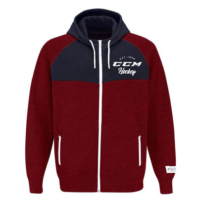 CCM Academy Full-Zip Mens Hoody