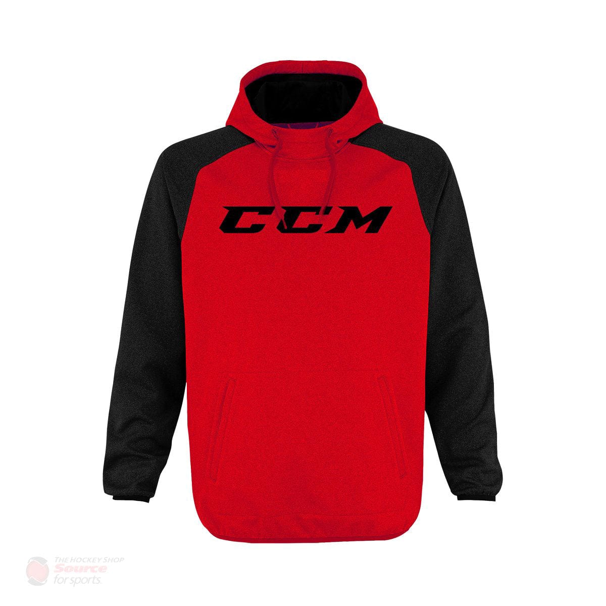 CCM Hoodies CCM Red Tech Mens Hoodie Red / Black / S - TheHockeyShop