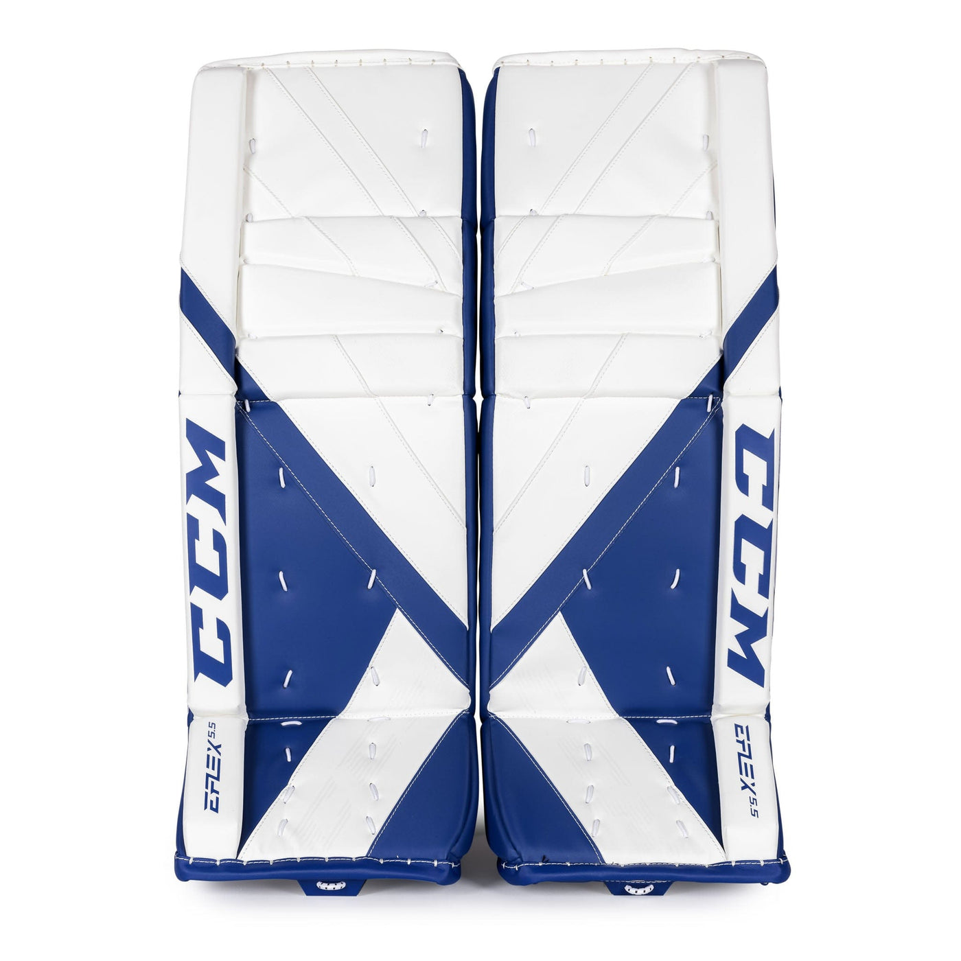 CCM Extreme Flex E5.5 Senior Goalie Leg Pads - Source Exclusive