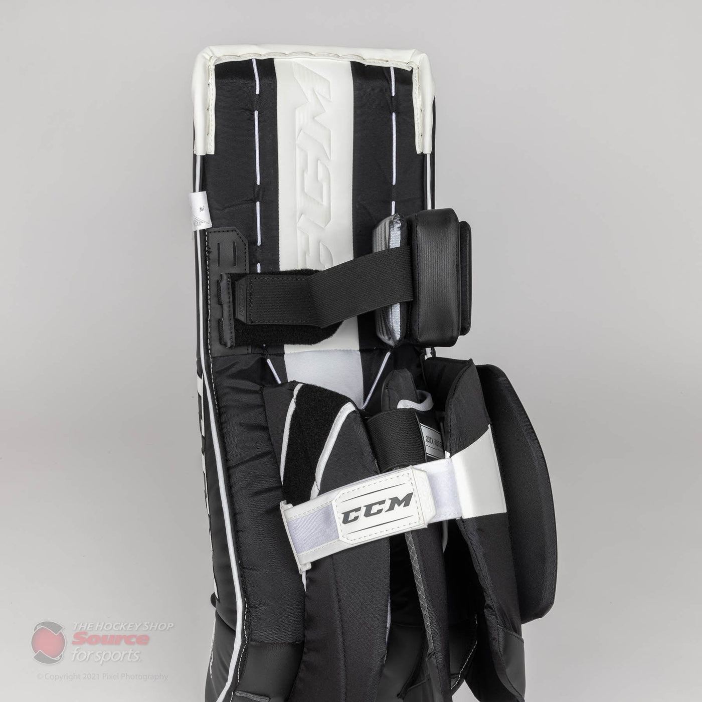 CCM Extreme Flex E5.9 Intermediate Goalie Leg Pads - Source Exclusive