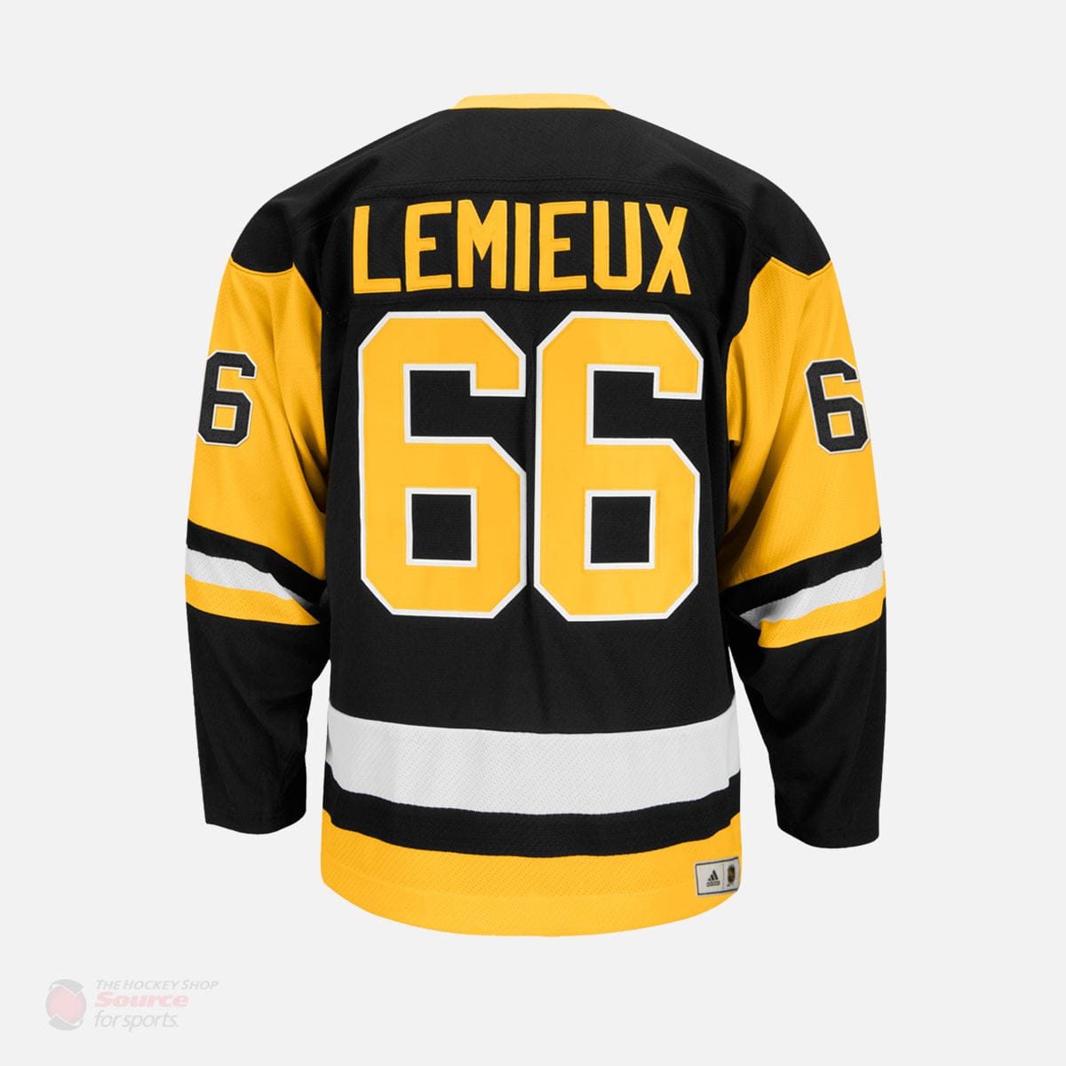 CCM Pittsburgh Penguins Heroes of Hockey Mario Lemieux Jersey Youth Size  L/XL 