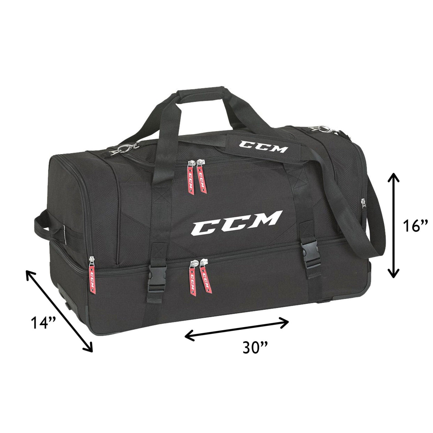 CCM Hockey Referee Wheel Bag