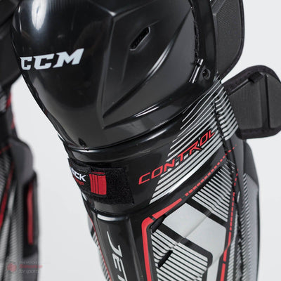 CCM Jetspeed Control Junior Hockey Shin Guards (2019)
