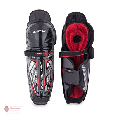 CCM Jetspeed Control Junior Hockey Shin Guards (2019)