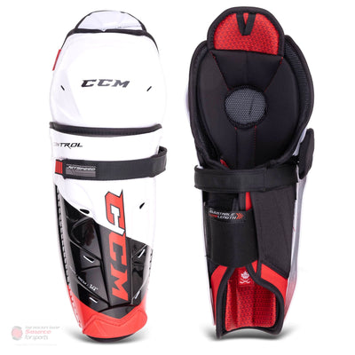 CCM Jetspeed Control Senior Hockey Shin Guards