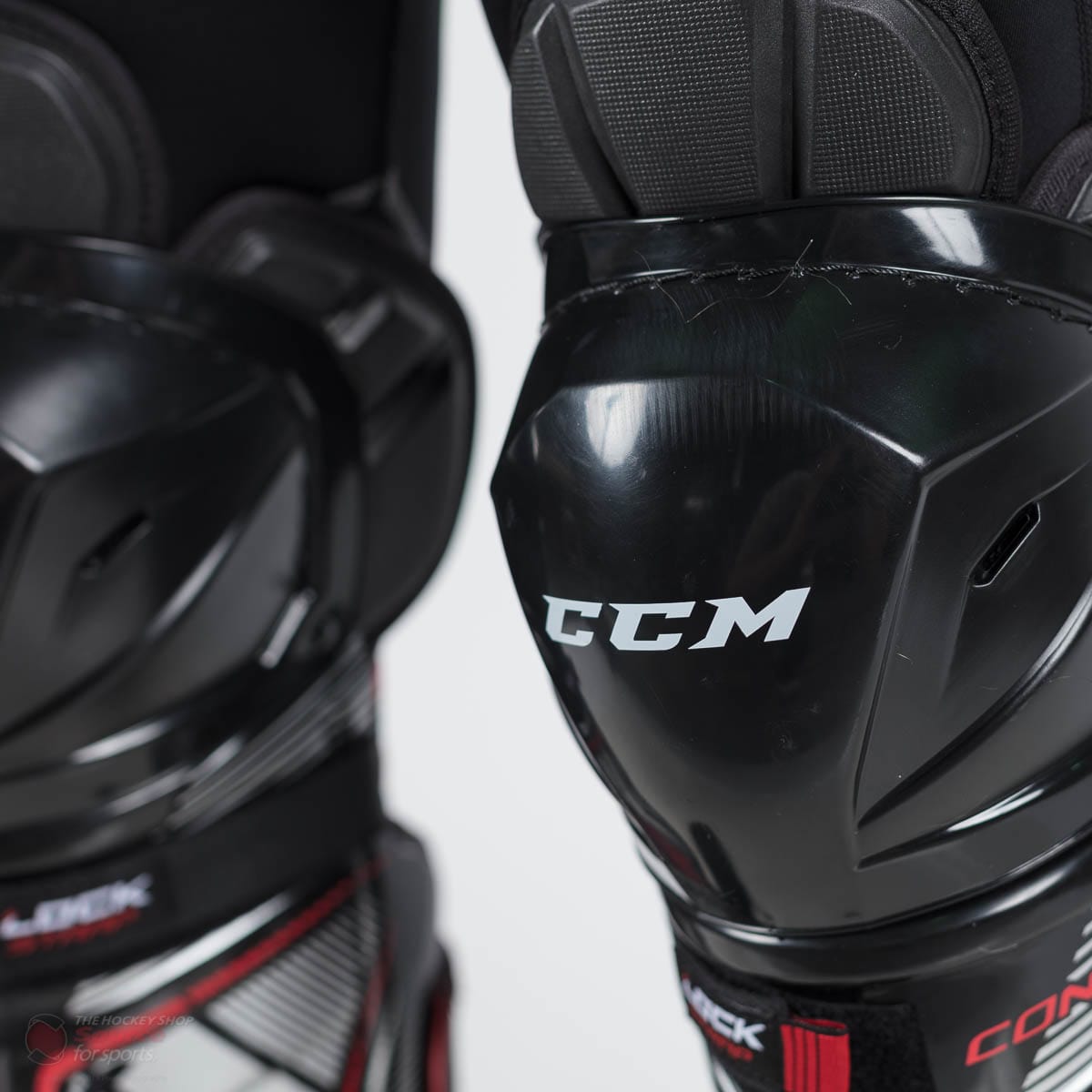 CCM Jetspeed Control Senior Hockey Shin Guards (2019)
