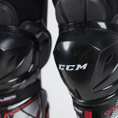 CCM Jetspeed Control Senior Hockey Shin Guards (2019)
