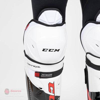 CCM Jetspeed Control Senior Hockey Shin Guards