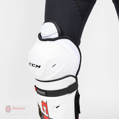 CCM Jetspeed Control Senior Hockey Shin Guards