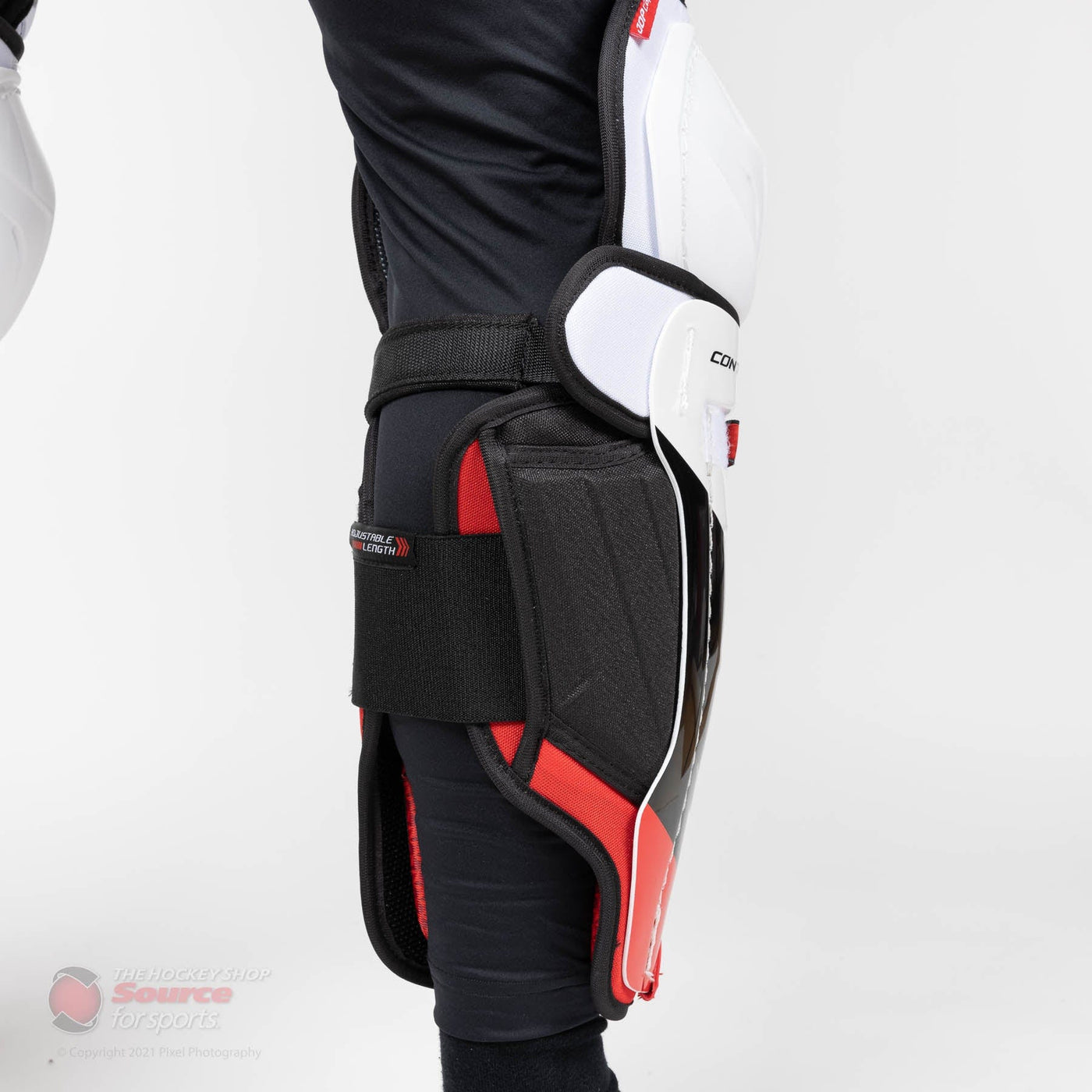 CCM Jetspeed Control Senior Hockey Shin Guards
