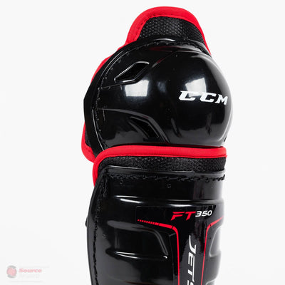 CCM Jetspeed FT350 Youth Hockey Shin Guards