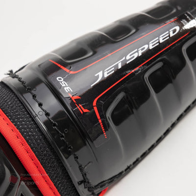 CCM Jetspeed FT350 Youth Hockey Shin Guards