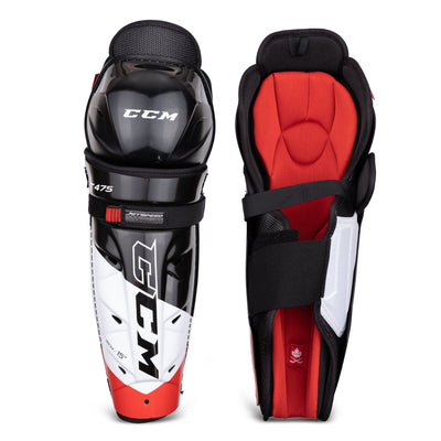 CCM Jetspeed FT475 Senior Hockey Shin Guards
