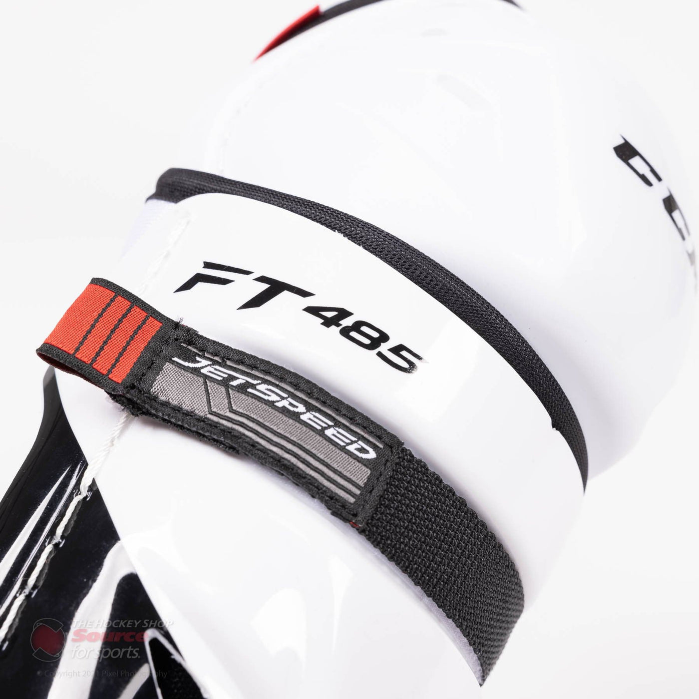 CCM Jetspeed FT485 Junior Hockey Shin Guards