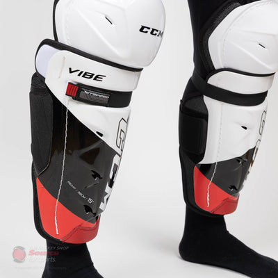 CCM Jetspeed Vibe Senior Hockey Shin Guards