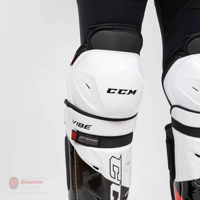CCM Jetspeed Vibe Senior Hockey Shin Guards