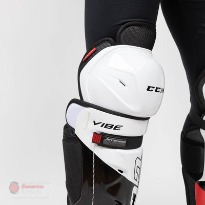 CCM Jetspeed Vibe Senior Hockey Shin Guards
